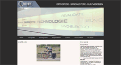 Desktop Screenshot of ortho-medi.be